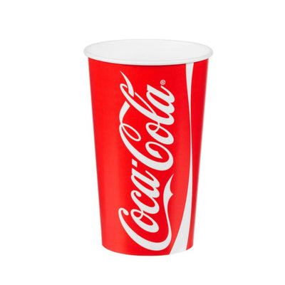 22oz Coke Paper Cup