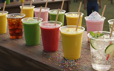 Inn Supplies Answers Demand: RPET Smoothie Cup Solution For Festivals & Large Events