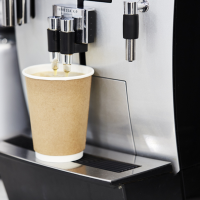 12oz Kraft Double Wall Paper Cup - perfect for hot drinks