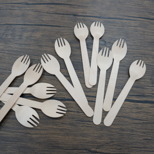 Wooden Sporks 155MM