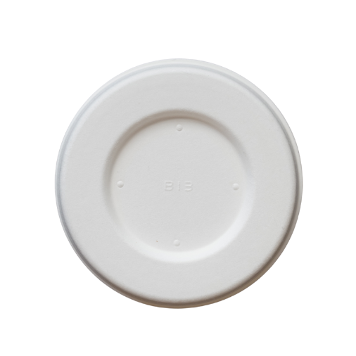 2oz Bagasse Sauce Pot Lids