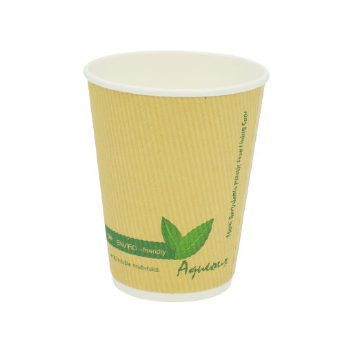 12oz Compostable Ripple Cups