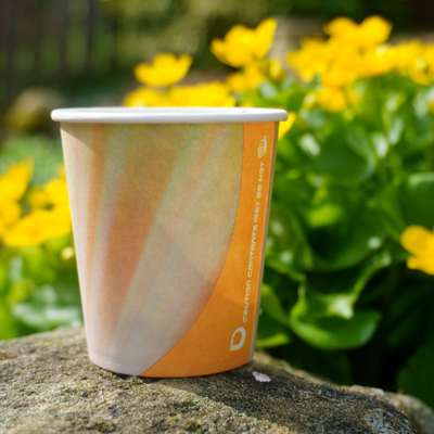 7oz Squat Prism Paper Vending Cups