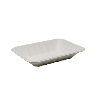 7" x 5" Bagasse Chippy Tray (175 x 130 x 30 mm)