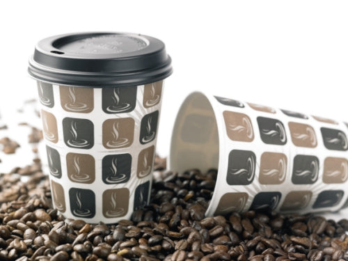 12oz Cafe Mocha Paper Coffee Cups