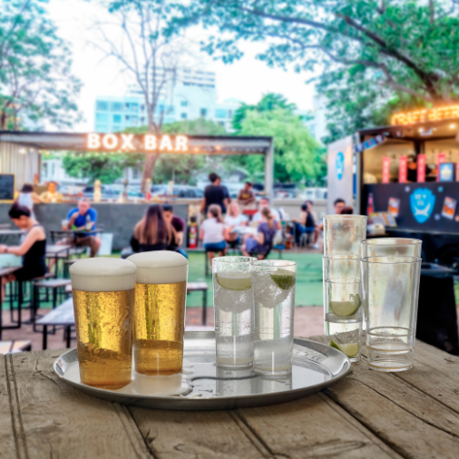 ECON 10oz Plastic Hiball Glasses