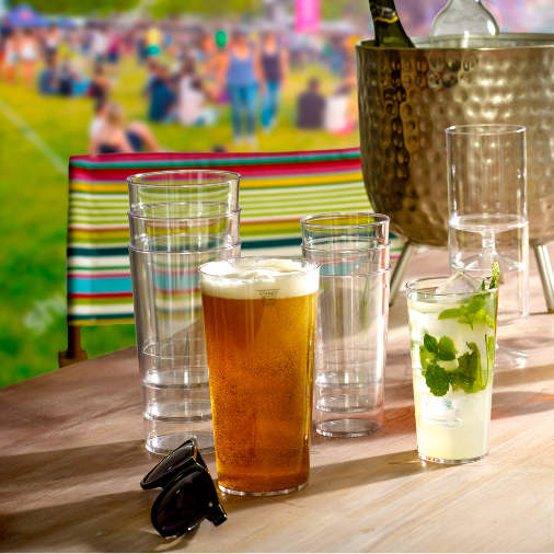 ELITE 22oz Reusable and Stackable Festival Pint