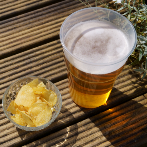 Two Pint (40oz) CE Marked Katerglass Plastic Glasses