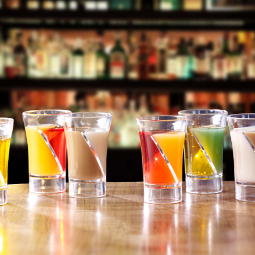 ECON 30ml Siptail Twisted Shotglasses