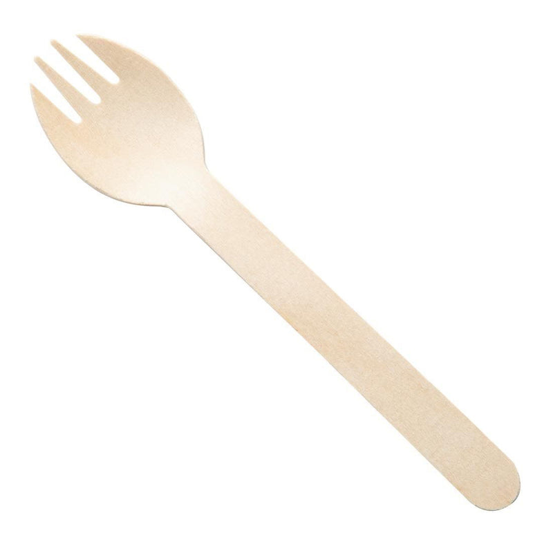 Wooden Sporks 155MM