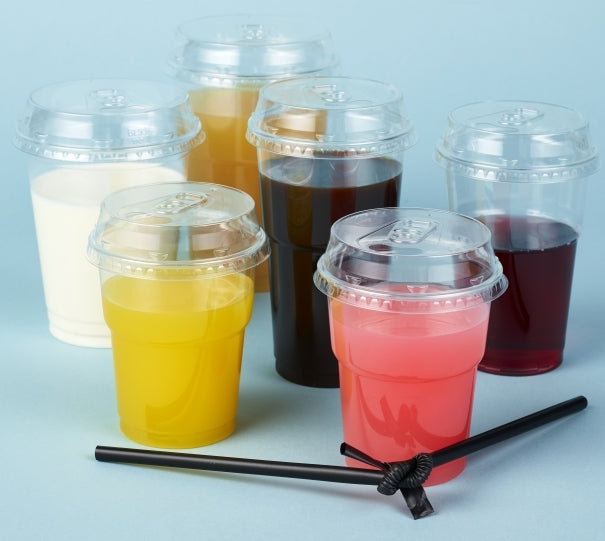 Small 78mm Smoothie Sip Thru Lids