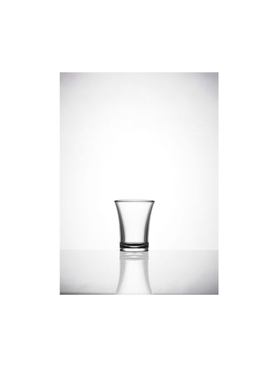 ECON 25ml Clear Single Shot Glasses