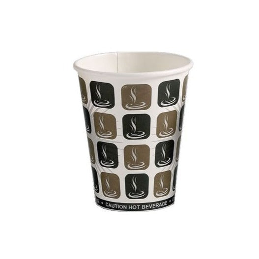 10oz Cafe Mocha Paper Cups