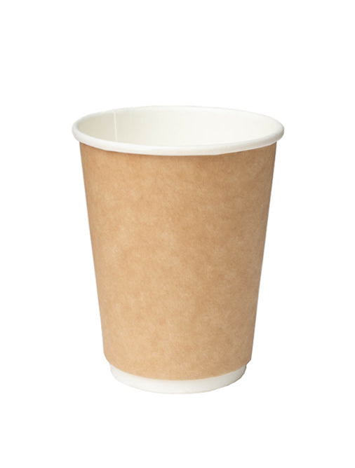 12oz Kraft Double Wall Cup