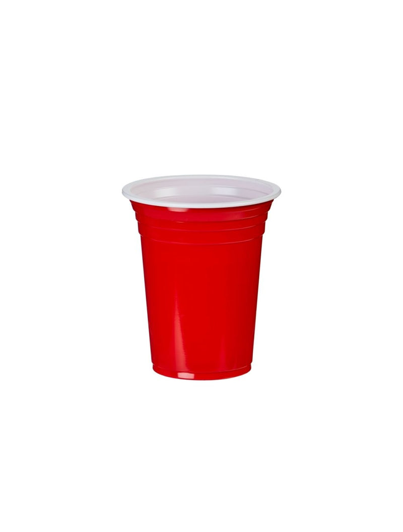 Red plastic cups discount