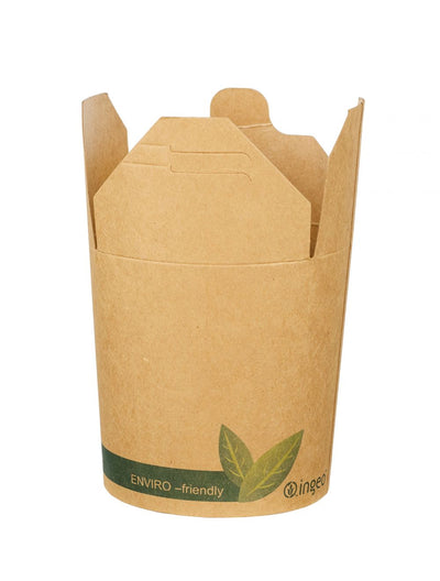 16oz Biodegradable PLA Noodle Boxes