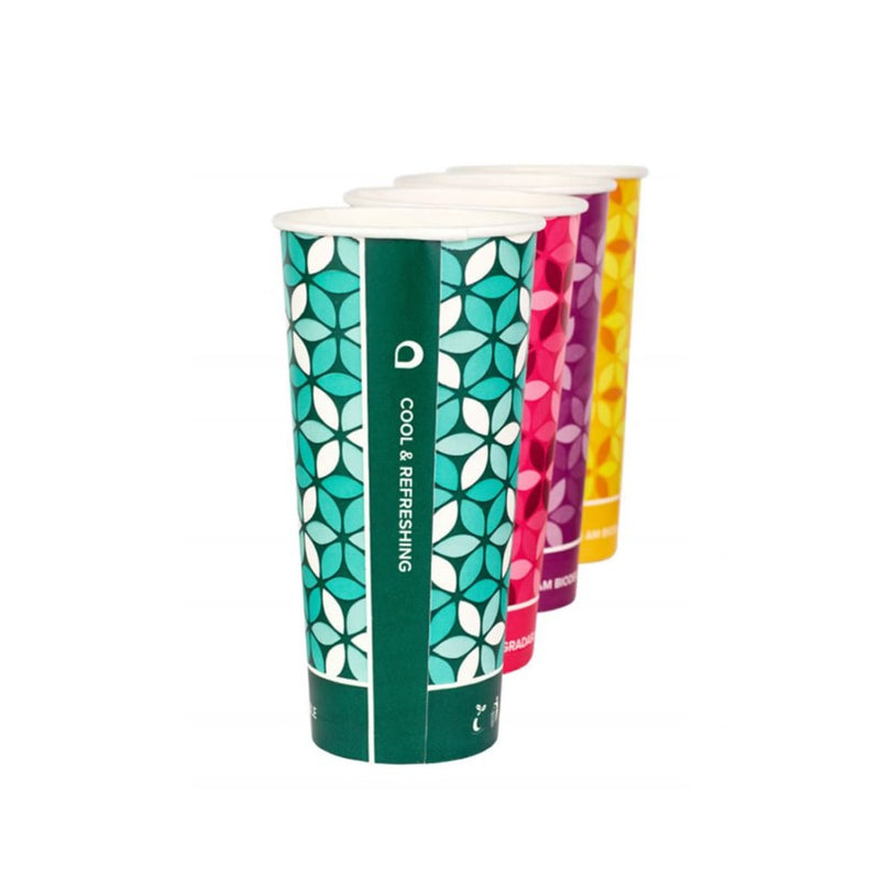 22oz Cool & Fresh Cold Drink Paper Cups