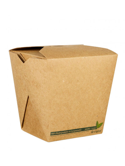 26oz Square PLA Biodegradable Food Boxes