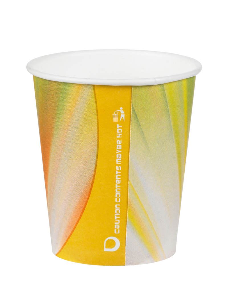 7oz Squat Prism Paper Vending Cups