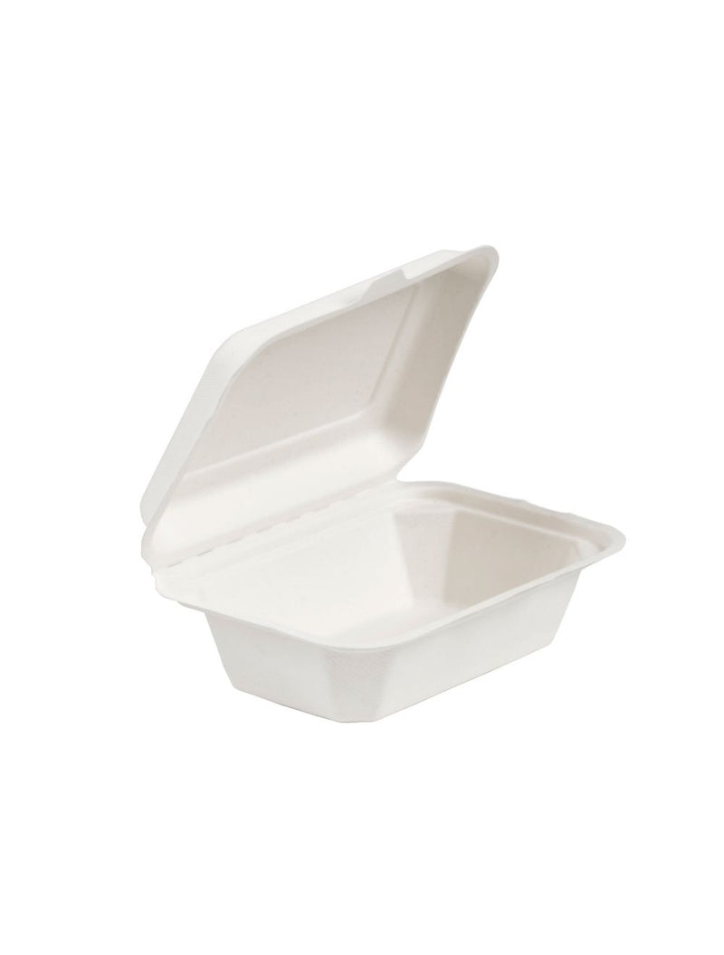 7" x 5" Biodegradable Clamshell Containers