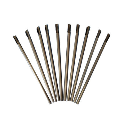 Black Plastic PLA Spoon Straws