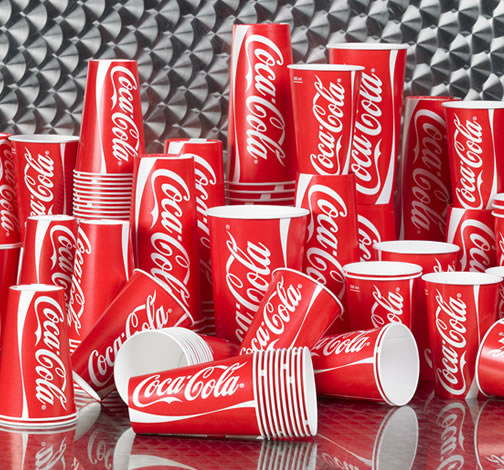 12oz Coke Paper Cup – Inn Supplies