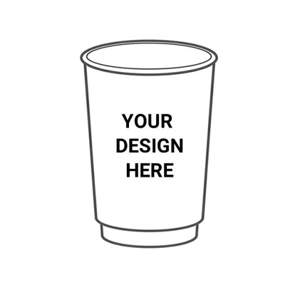 Printed Double Wall Coffee Cups