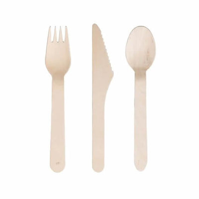 Wooden Cutlery Packs Compostable