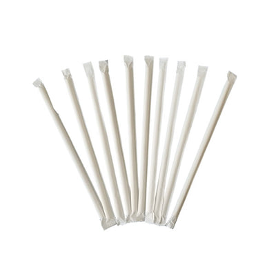 Wrapped Paper Straws