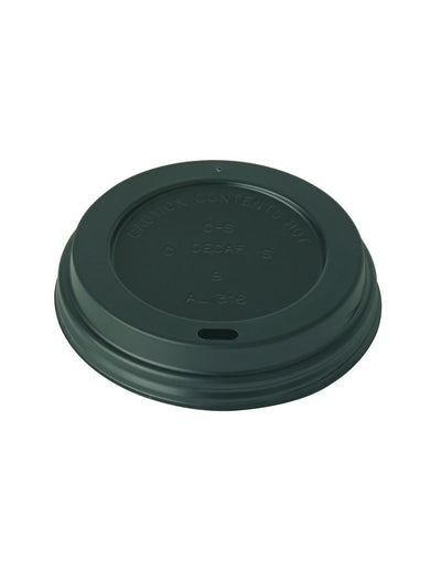 8oz Black Coffee cup lids
