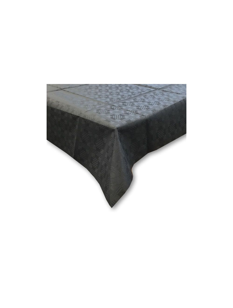 Black Dispotex Paper Tablecloths