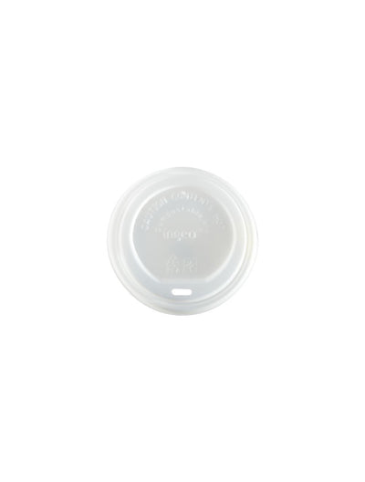 10oz - 20oz White Biodegradable Coffee Cup Lids