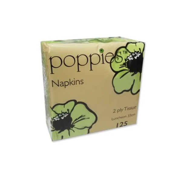 Lime Green Paper Napkins 33cm 2ply
