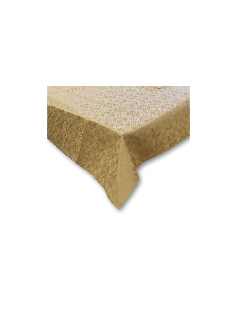 Metallic Gold Dispotex Paper Tablecloths