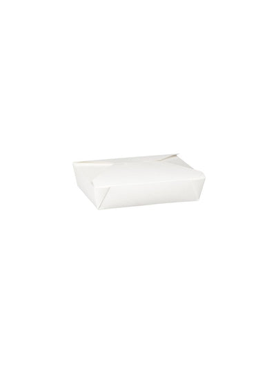 No 2 Dispopak White Leak-Proof Food Containers