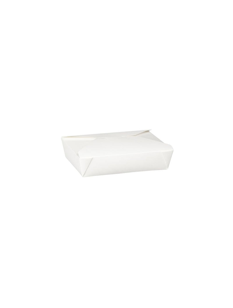 No 2 Dispopak White Leak-Proof Food Containers