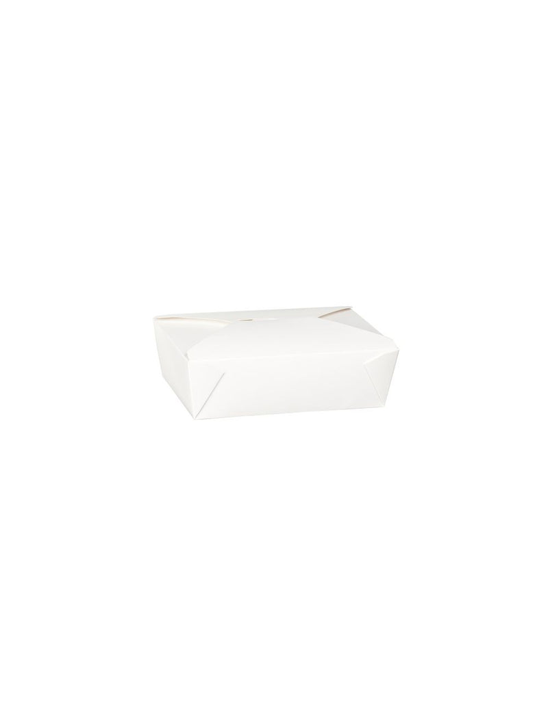 No 3 Dispopak White Leak-Proof Food Containers