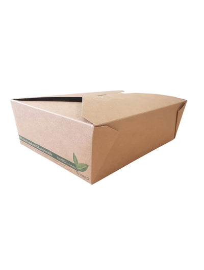 No 3 PLA Biodegradable Hot Food Boxes