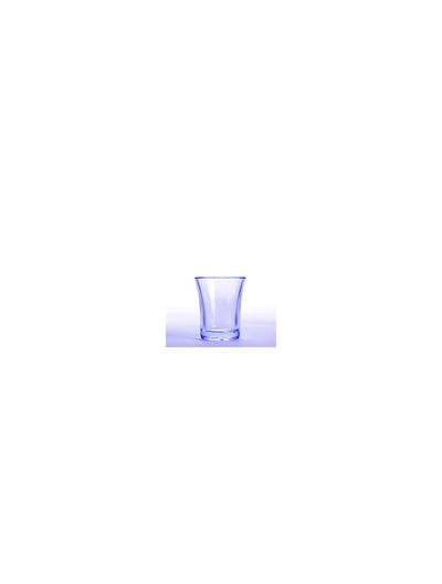 ECON 25ml Neon Blue Shot Glasses