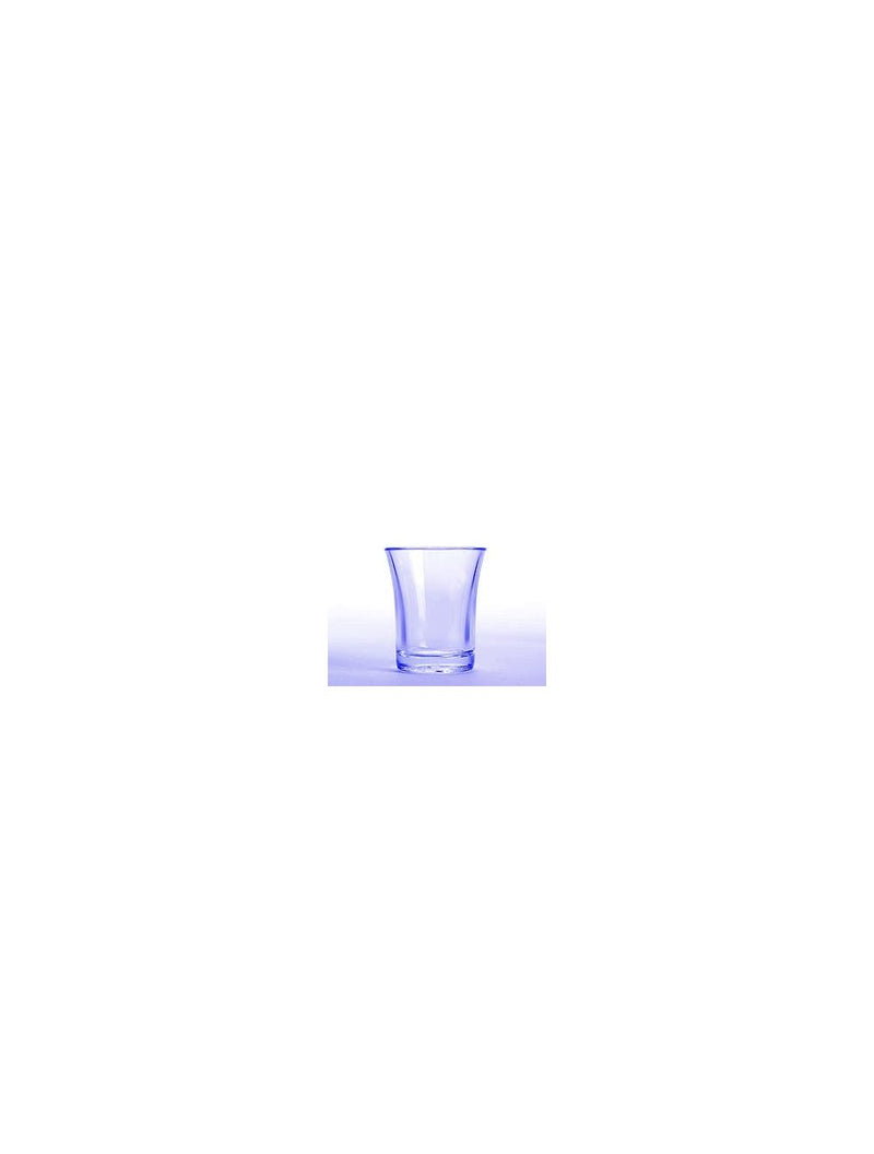 ECON 25ml Neon Blue Shot Glasses