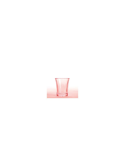 ECON 25ml Neon Red Shot Glasses