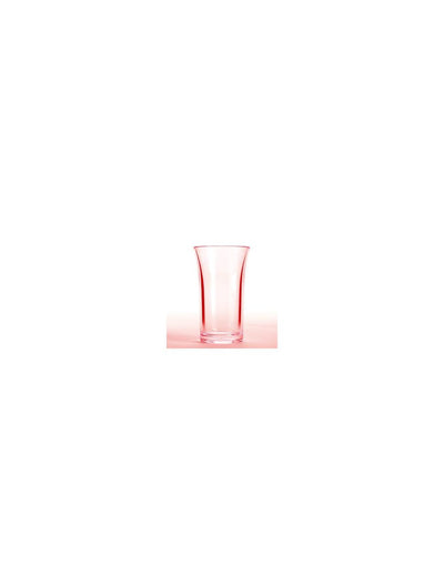 ECON 50ml Red Double Shot Glasses