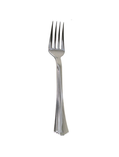 Plastic Silver Fork