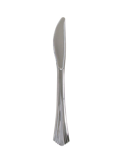 Plastic Silver Knife