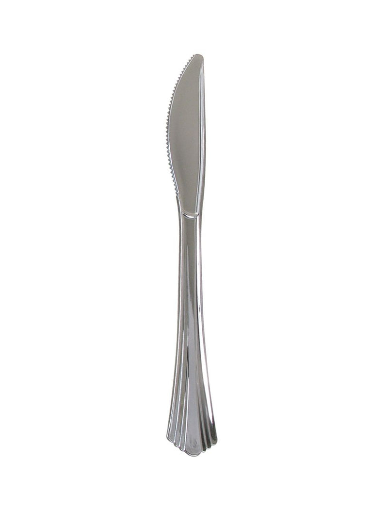 Plastic Silver Knife