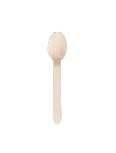 Wooden Dessert Spoon